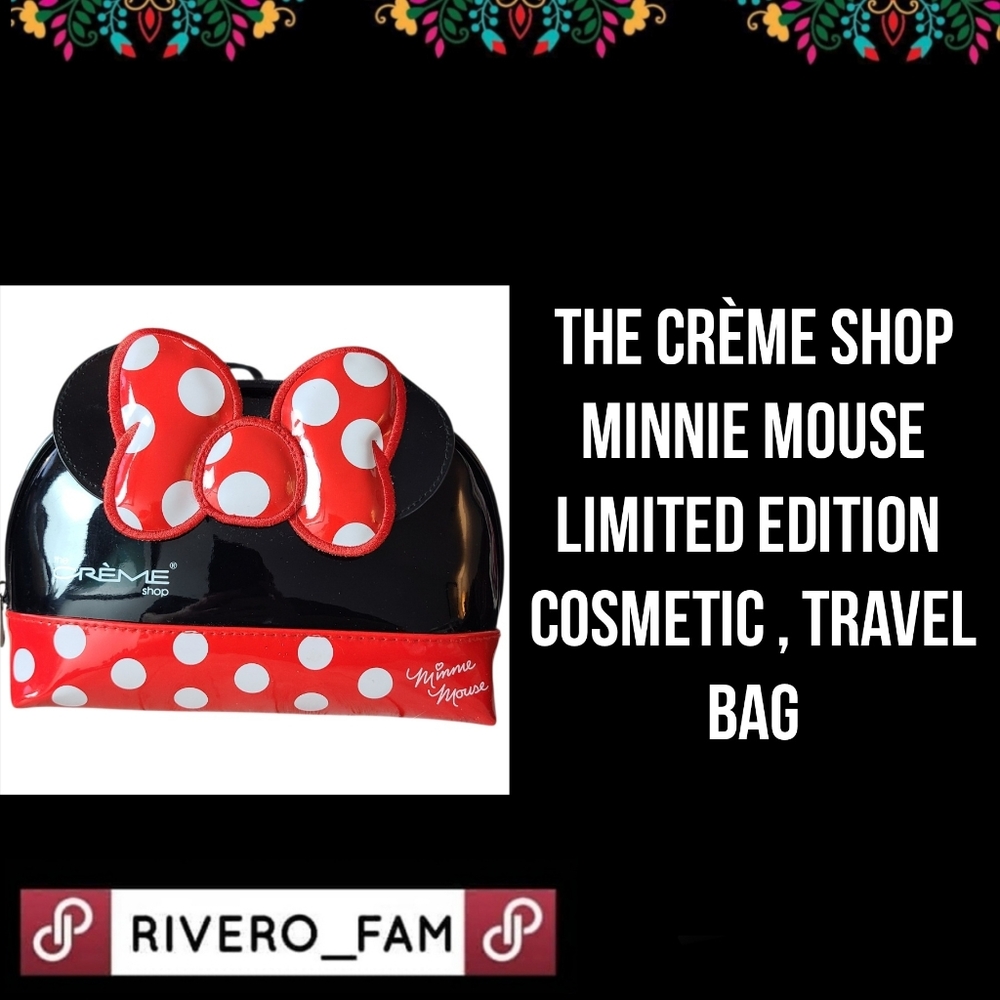 THE CRÈME SHOP | MINNIE MOUSE | LIMITED EDITION | COSMETIC , TRAVELBAG
